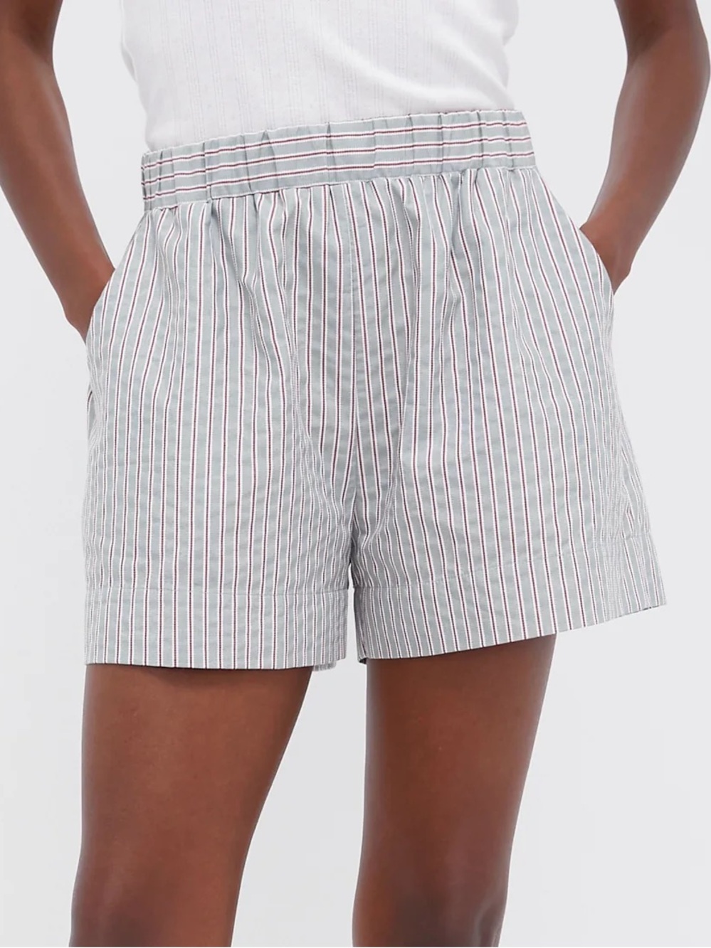 Tuckernuck Sage Stripe Lane Shorts